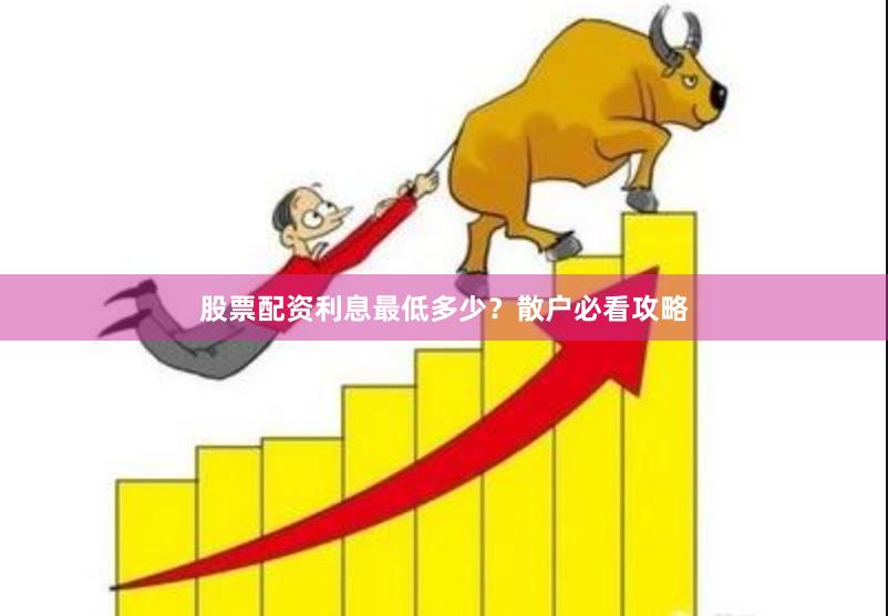 股票配资利息最低多少？散户必看攻略